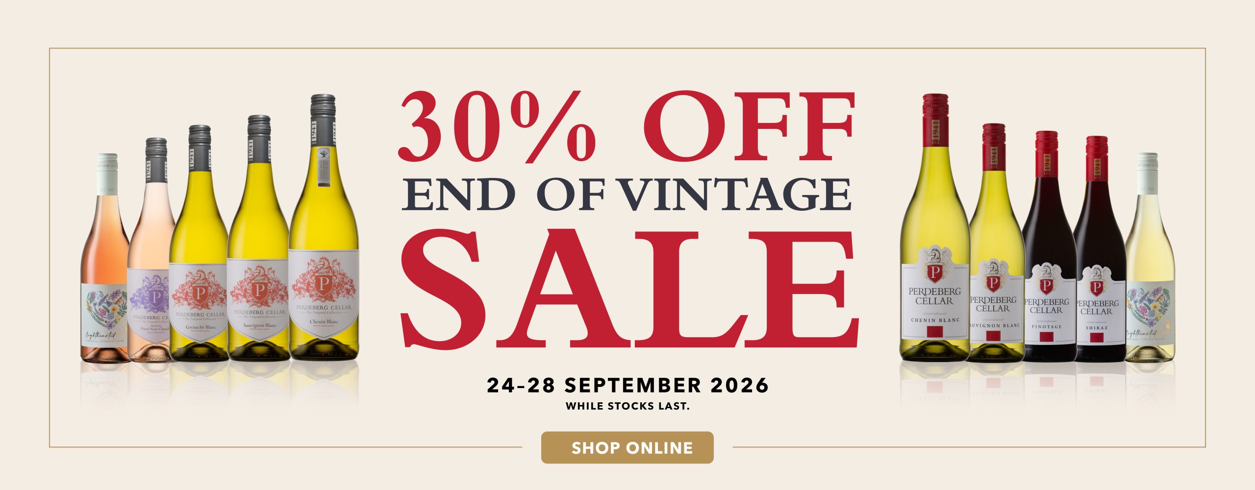 End of Vintage Sale
